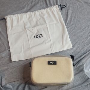 UGG Cream and Black Crossbody Bag with Dust Bag